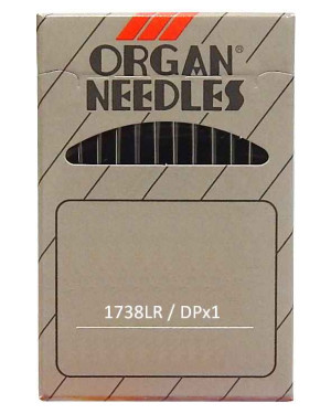 Organ Nähmaschinennadeln Rundkolben 1738LR - Ledernadeln 90er Stärke