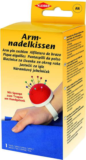 KLEIBER - Armnadelkissen mit Armspange Stecknadelkissen ROT