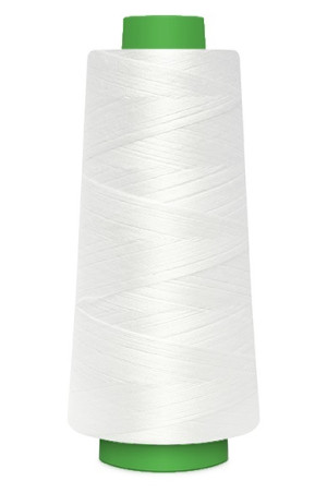 Nähmit FLUFFY - LOCK 80 Bauschgarn 2700m Rolle 501 - weiss