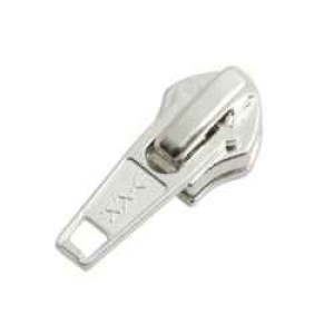 5C DA Reißverschluss Schieber 5mm silber