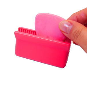 Nähmit - Kreideschärfer für Schneiderkreide 7,5cm x 3,8cm Pink