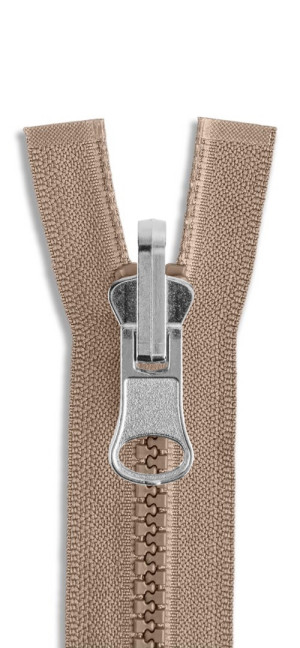 YKK Vislon Kunststoff Wendereißverschluss teilbar 573 - beige