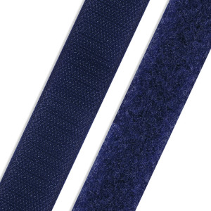 Klettband & Flauschband 20mm zum Annähen verschiedene Farben 058 - marine
