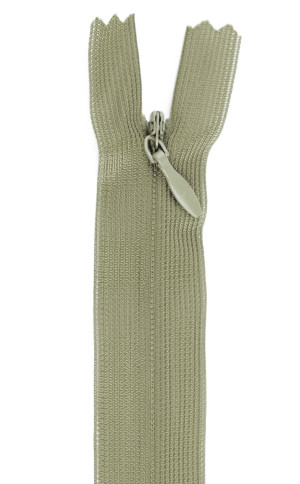 YKK Reißverschluss Nahtverdeckt 60cm - Nahtfein verschiedene Farben 561 - schlamm