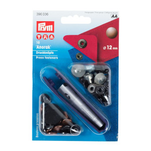 PRYM Anorak Druckknöpfe 12 mm altkupfer