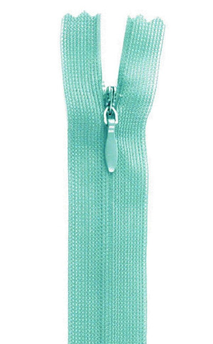 YKK Reißverschluss Nahtverdeckt 25cm - Nahtfein verschiedene Farben 049 - lichtgrün