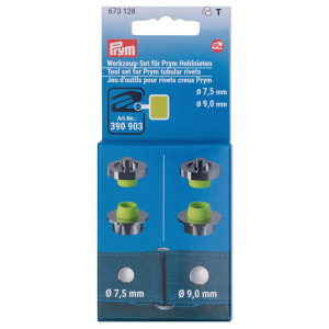 PRYM Werkzeug-Set für Hohlnieten mit Ø 7,5 mm und 9 mm
