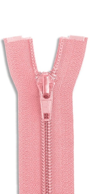 YKK Kunststoff Perlon Reißverschluss 60cm 811 - perlrosa