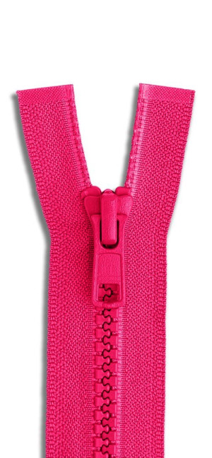 YKK Vislon Kunststoff Reißverschluss teilbar 817 - dunkelpink