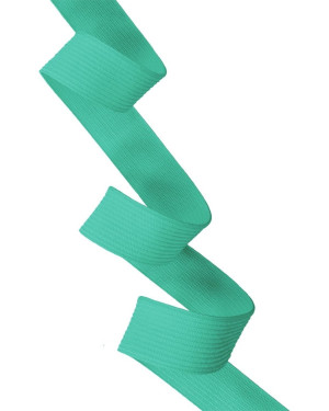 Farbiges Gummiband Standard 20mm Meterware 825 - mint