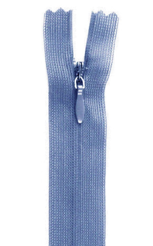 YKK Reißverschluss Nahtverdeckt 60cm - Nahtfein verschiedene Farben 839 - jeansblau