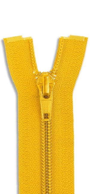YKK Kunststoff Perlon Reißverschluss 60cm 506 - gelb