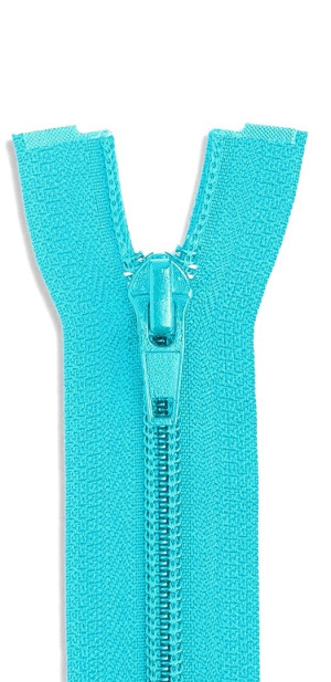 YKK Spiral Kunststoff Reißverschluss teilbar 547 - wasserblau