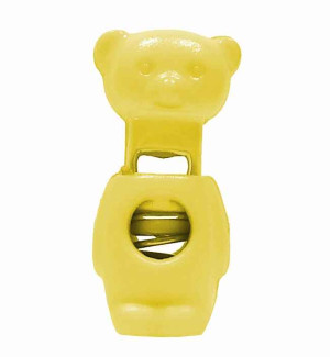 Teddybär Kordelstopper 506 - gelb