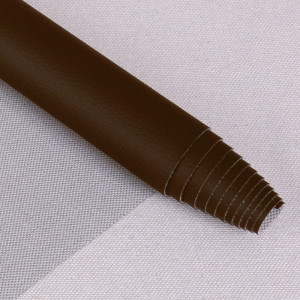 Kunstleder Stoff Zuschnitt 50 x 140 cm für kreative Näh- und Bastelprojekte 570 - braun