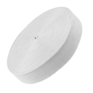 PP Taschengurt Gurtband 40mm Meterware 501 - weiss