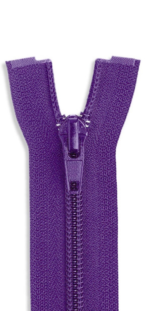 YKK Kunststoff Perlon Reißverschluss 60cm 559 - blaulila