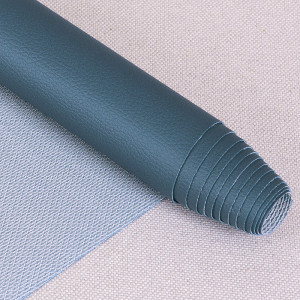 Kunstleder Stoff Zuschnitt 50 x 140 cm für kreative Näh- und Bastelprojekte 839 - jeansblau