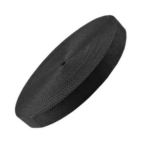 PP Taschengurt Gurtband 25mm Meterware 580 - schwarz