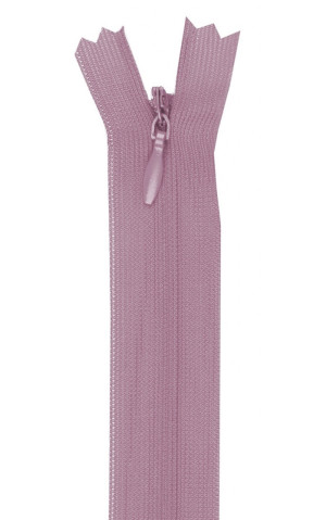 YKK Reißverschluss Nahtverdeckt 60cm - Nahtfein verschiedene Farben 069 - pastellviolett