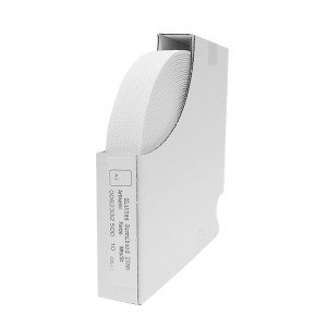 1 Rolle Gummiband 10mm - 50mm schwarz & weiss 25m Rolle 20mm weiss