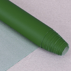 Kunstleder Stoff Zuschnitt 50 x 140 cm für kreative Näh- und Bastelprojekte 878 - blattgrün