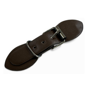 Dufflecoat / Knebelverschluss mit Schnalle dunkelbraun