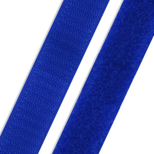 Klettband & Flauschband 20mm zum Annähen verschiedene Farben 918 - königsblau