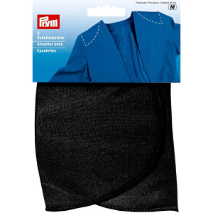 PRYM Schulterpolster Halbmond PA M-L schwarz