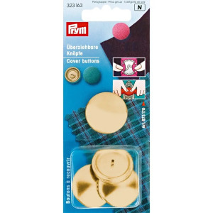 PRYM Überziehbare Knöpfe mit Werkzeug MS 23 mm