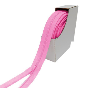YKK 5mm - Polster und Taschen endlos Reißverschluss dicke Kette 513 - rosa