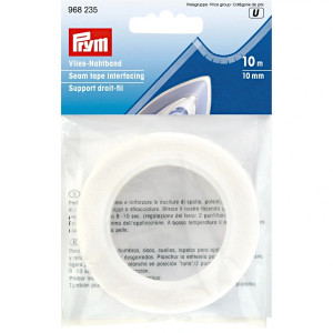 PRYM Vlies-Nahtband (bügeln) 10 mm weiß