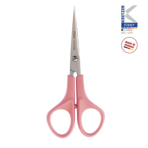 Kretzer COLOURS Finny Stickschere / 13cm PINK