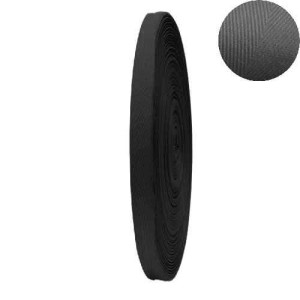 50m Rolle Baumwoll Nahtband 10mm 15mm 20mm 30mm 40mm schwarz weiss Köperband 580 - schwarz | 15mm