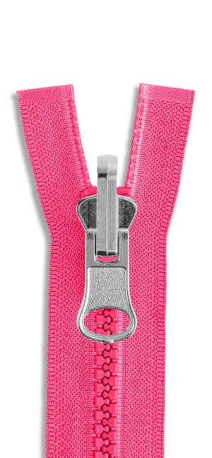YKK Vislon Kunststoff Wendereißverschluss teilbar 516 - hell-pink