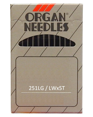 Organ Nähmaschinennadeln 251LG - LWx5T 80er Stärke