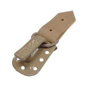 Pelzhaken Clips - Pelzmantel Verschlüsse verschiedene Farben 573 - beige