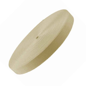 PP Taschengurt Gurtband 25mm Meterware 573 - beige