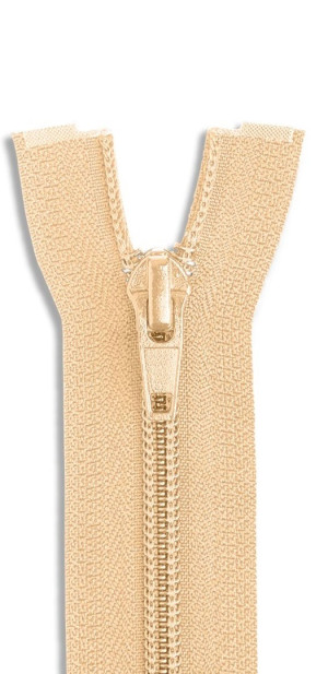 YKK Kunststoff Perlon Reißverschluss 20cm 891 - haut