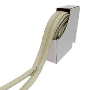 YKK 5mm - Polster und Taschen endlos Reißverschluss dicke Kette 572 - sand