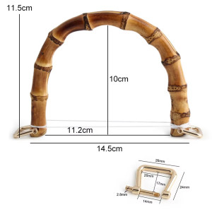 1 Taschengriff NATURHOLZ & BAMBUS Griff 1001