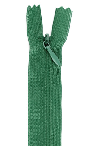 YKK Reißverschluss Nahtverdeckt 25cm - Nahtfein verschiedene Farben 878 - blattgrün