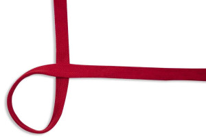 Flachkordel Baumwolle Kordel Meterware 820 - rot