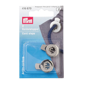 PRYM Kordelstopper rund ZDG silberfarbig