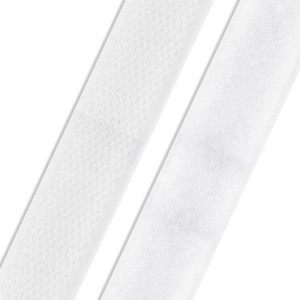 Klettband & Flauschband 20mm zum Annähen verschiedene Farben 501 - weiss