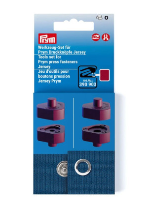 PRYM Werkzeug-Set für Druckknöpfe Jersey (10mm / 12 mm)