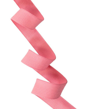 Farbiges Gummiband Standard 20mm Meterware 513 - rosa