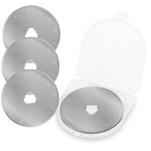 3 x 45mm Ersatzklinge für OLFA & PRYM Rollschneider