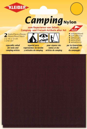 Kleiber Camping Nylon Flicken selbstklebend 527 - weinrot