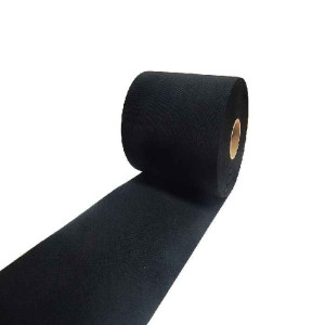 1 Rolle 25m Gummiband extra breit 100mm schwarz